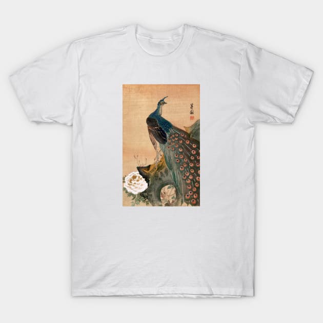 19th C. Japanese Peacock T-Shirt by historicimage